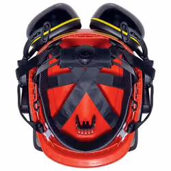 Uvex 9774238 casco di sicurezza Polietilene ad alta intensità Rosso, Giallo - Vista aggiuntiva 8