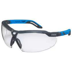 Uvex i-5 9183 065, Occhiali di sicurezza, Qualsiasi tipo, EN 166, EN 170, Nero, Blu, Trasparente, Policarbonato
