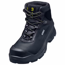 Uvex 3, Maschio, Adulto, Scarpe antinfortunistiche, Nero, EN, ESD, SRC, Chiusura con lacci