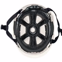 Uvex 9735030 casco di sicurezza Acrilonitrile butadiene stirene (ABS), Plastica, Tessile Bianco - Vista aggiuntiva 7