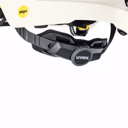 Uvex 9735031 casco di sicurezza Acrilonitrile butadiene stirene (ABS), Plastica, Tessile Bianco - Vista aggiuntiva 2
