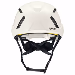 Uvex 9735031 casco di sicurezza Acrilonitrile butadiene stirene (ABS), Plastica, Tessile Bianco - Vista aggiuntiva 4