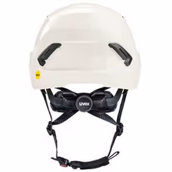 Uvex 9735031 casco di sicurezza Acrilonitrile butadiene stirene (ABS), Plastica, Tessile Bianco - Vista aggiuntiva 5