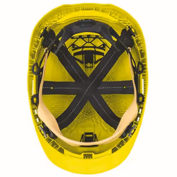 Uvex 9731130 casco di sicurezza Polietilene ad alta intensità, Plastica Giallo - Vista aggiuntiva 8