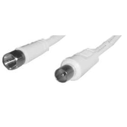 Preisner FS-KS300 cavo coassiale 3 m F IEC Bianco