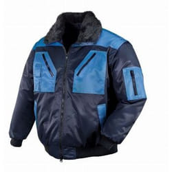 BIG Arbeitsschutz Piloten-Jacke OSLO Giacca Blu, Blu marino