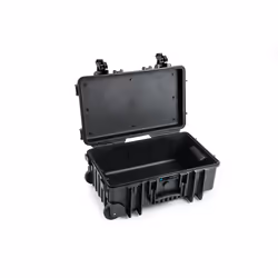 B&W Cases 6600 Interfaccia audio Custodia trolley Polipropilene (PP), Gomma Nero