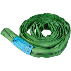 Braun - 20061RS - Cinghia circolare 2000 kg, portata 6 m, infinita con anima in poliestere, colore: Verde
