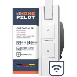Home Pilot - Avvolgitore a incasso smart per il comando delle tapparelle Pure. Comando vocale Tapparella smart Montaggio rapido - 10122345