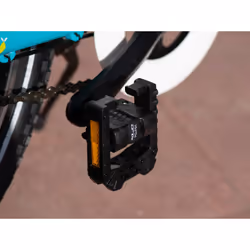 XLC 2501840500 pedale per bicicletta Nero, Arancione