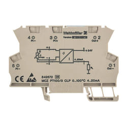 Weidmüller MCZ PT100/3 CLP 0...100C trasmettitore di temperatura