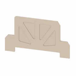 Weidmüller 9532470000, Piastra terminale, 20 pz, Wemid, Beige, -50 - 120 °C, V0