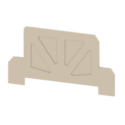 Weidmüller 9532470000 accessorio per morsettiera Piastra terminale 20 pz