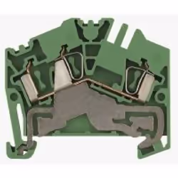 Weidmüller 1772090000, Verde, Giallo, 2,5 mm², 50,5 mm, 11,11 g, 100 pz