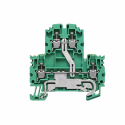 Weidmüller 1041620000, Verde, Giallo, 2,5 mm², 60,7 mm, 16,984 g, 100 pz