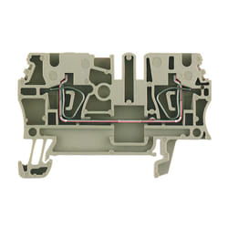 Weidmüller ZDU 2.5 PACK morsettiera Beige