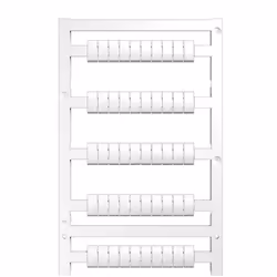 Weidmüller MF-W 9/5 MC NE WS, Indicatori per morsettiera, 500 pz, Poliammide, Bianco, -40 - 100 °C, V2