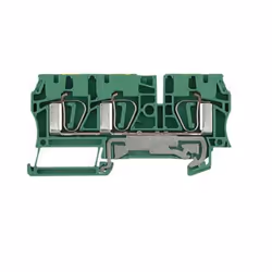 Weidmüller ZPE 4/3AN, Verde, Giallo, 4 mm², 85,5 mm, 21,53 g, 50 pz