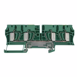Weidmüller ZPE 4/4AN, Verde, 4 mm², 104,5 mm, 26,14 g, 50 pz