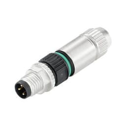 Weidmüller SAIS-3-IDC M8 small Nero, Argento