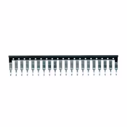 Weidmüller ZQV 2.5N/20 SW, 20 pz, Wemid, Nero, -60 - 130 °C, V0, 2,8 mm