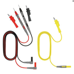 Weidmüller 9205260000 accessorio per multimetro Set di cavi di prova Nero, Rosso, Giallo
