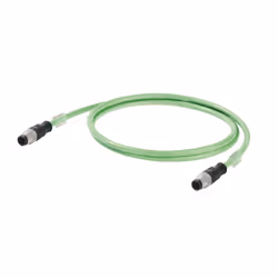 Weidmüller IE-C5DD4UG0030MCSMCS-E, IP67, 3 m, -40 - 70 °C, -50 - 70 °C, 216 g