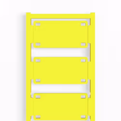 Weidmüller SFX 30/60 MC NE GE, Giallo, Poliammide, 30 pz, 30 mm, 60 mm