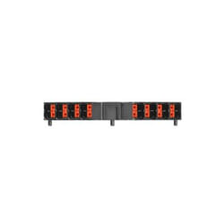 Weidmüller PRV 4 SW 35X7.5 RT morsettiera Nero, Rosso