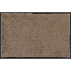 wash+dry 003779 zerbino Zerbino decorativo Interno Rettangolare Grigio talpa