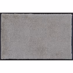 wash+dry 011415, Zerbino decorativo, Interno, Rettangolare, Grigio, Monocromatico, Gomma