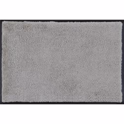 wash+dry 4032445016359, Zerbino decorativo, Interno, Rettangolare, Grigio, Monocromatico, 750 mm