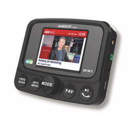 Albrecht DR56C Auto Digitale Nero