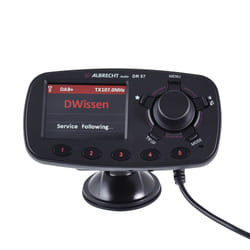 Albrecht DR 57 87,6 - 107,9 MHz Bluetooth Nero
