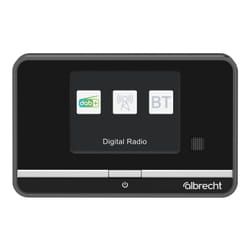 Albrecht DR 521 Portatile Analogico e digitale Nero