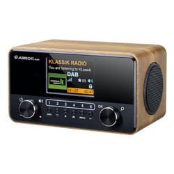 Albrecht DR 866 Portatile Digitale Nero, Legno