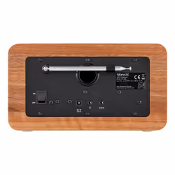 Albrecht DR 866 Portatile Digitale Nero, Legno