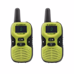 Albrecht Tectalk Joy Portatile Nero, Giallo - Vista aggiuntiva 5