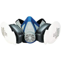 MSA - Advantage 200 ls Semimaschera Semimaschera antigas di sicurezza per protezione e comfort Attacco filtro a baionetta Taglia Media en 140