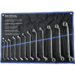 SW-Stahl, Set di chiavi ad anello cv 12 pz, 6-32 mm, 01512L