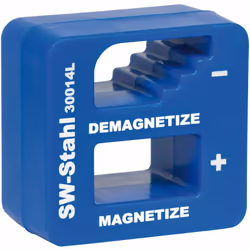 Per magnetizzare e smagnetizzare lame di cacciavite, pinzette, ecc. Corpo in plastica ABS di alta qualità, infrangibile, senz ...