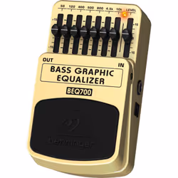 Behringer BEQ700 pedale per effetto Effetti a pedale Nero, Giallo