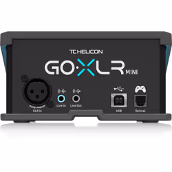 TC-Helicon GO XLR Mini 10 - 20000 Hz Nero - Vista aggiuntiva 8
