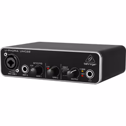 Behringer UMC22 attrezzatura musicale supplementare Concerto/Studio Pre-amplificatore - Vista aggiuntiva 5
