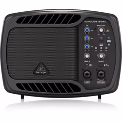 Behringer B105D, Range completo, Con cavo e senza cavo, 50 W, Nero