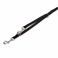 Nobby 79102-05, Cane, Guinzaglio educativo, Nero, Nastro, Monocromatico, Nylon