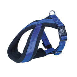 Nobby 80516-06 L Nero, Blu Tessuto felpato, Nylon Cane Pettorina Non-pull