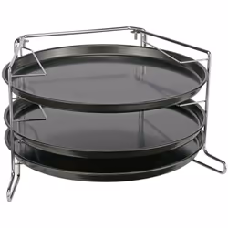 Potete utilizzare questo set di teglie per pizza da 4 pezzi della HI per fare la pizza fatta in casa in pochissimo tempo. Il ...