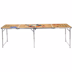 Nato negli Stati Uniti, è sempre più popolare anche da noi: il Birra Pong! Con questo tavolo da Beer Pong della HI, regolabil ...