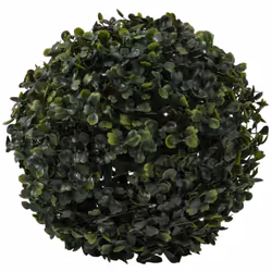 Questa palla di bosso artificiale della HI ha un colore verde intenso, una consistenza naturale e un aspetto davvero autentic ...